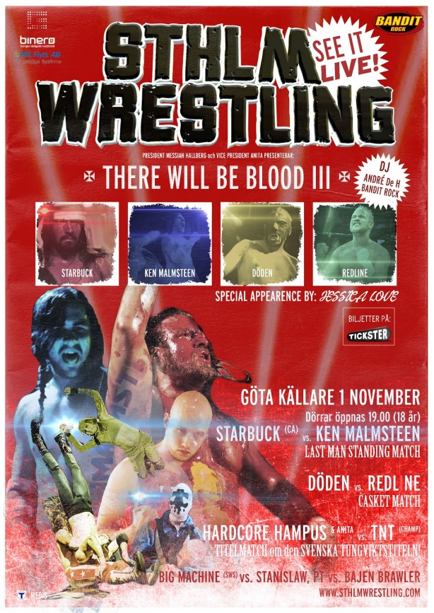 STHLM Wrestling There Will Be Blood III